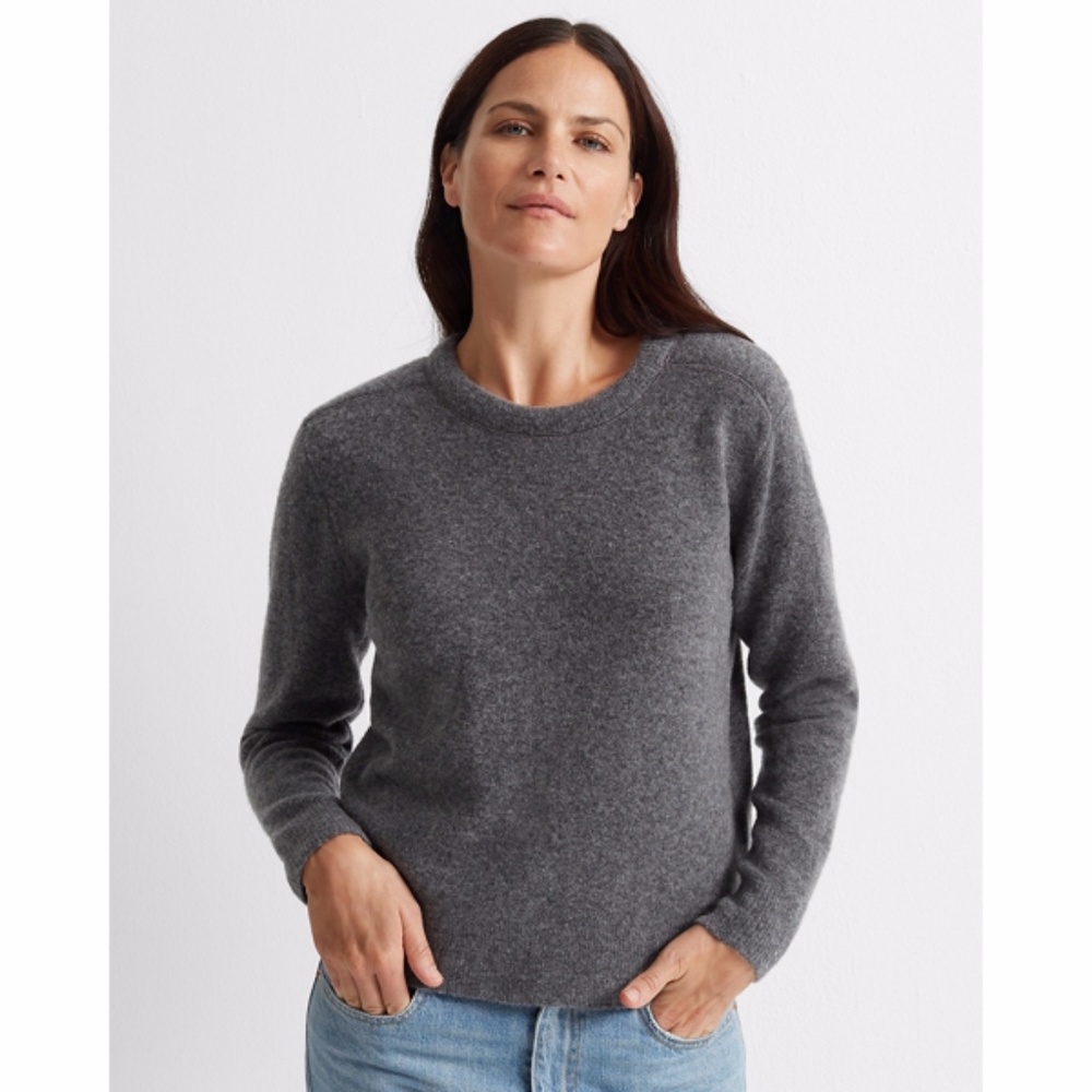 Club Monaco Grey Bubble Crewneck Sweater NWT